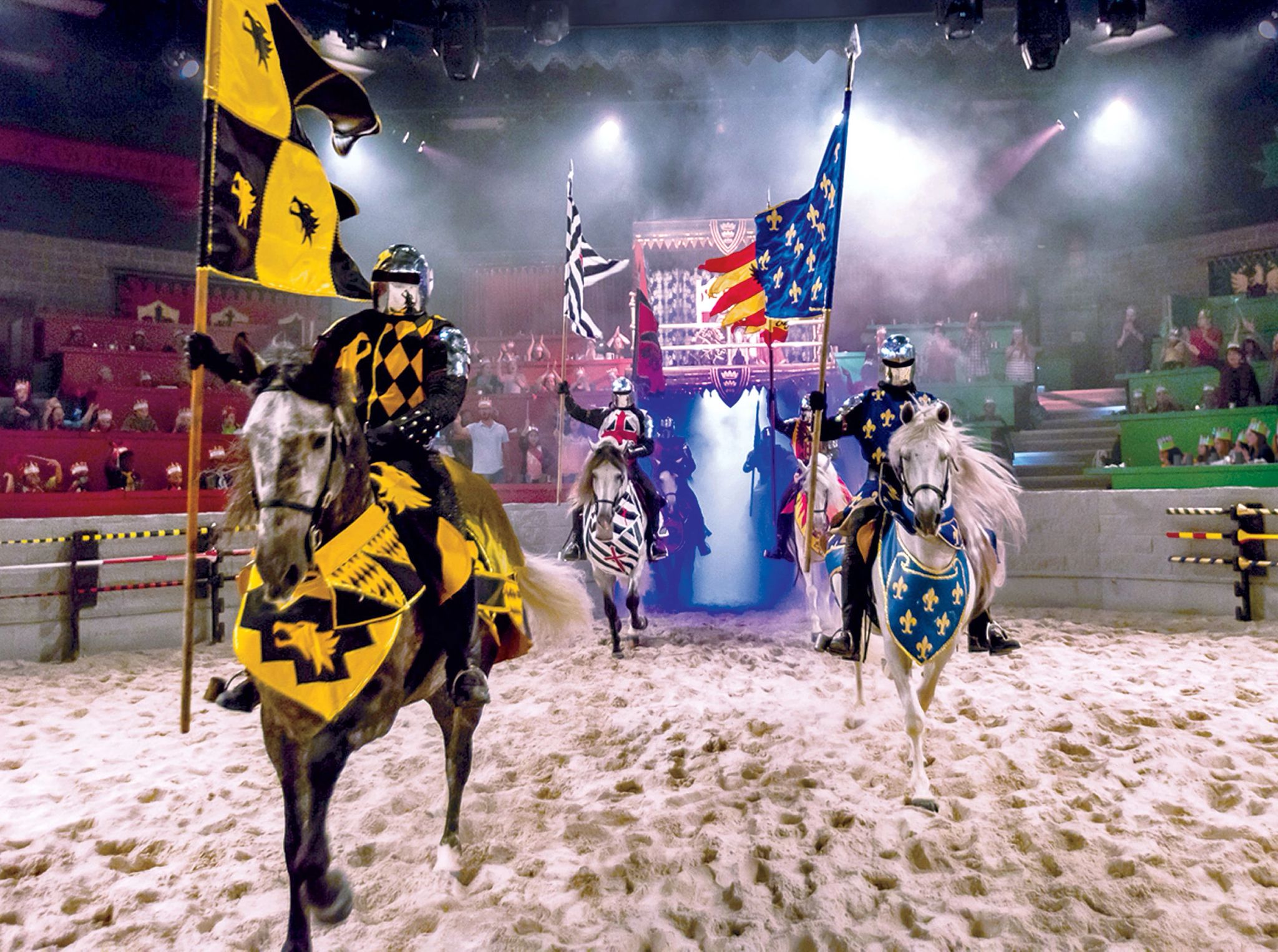 Experience Medieval Times, the Orange County branch of the dinner show