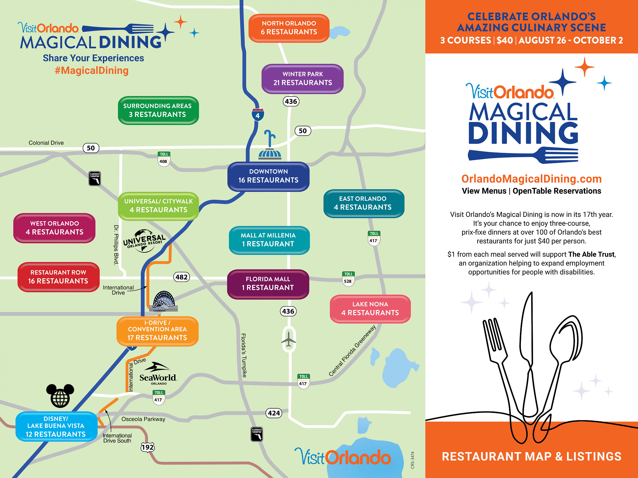 Magical Dining Orlando 2024 Restaurants - Ardys Brittne